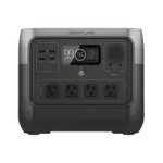 [Nexus:syscom] 1 - EcoFlow River 2 Pro | Estación de Energía Portátil 768Wh Litio LFP / 4 AC 800W (Max. 1600W) / 1 USB-C 100W / 3 USB -A 12W / Cargador de Coche 10A, 126W Max. / Conectividad WiFi y Bluetooth (App) / Carga Solar 220W Max. EFR620 imagen 1