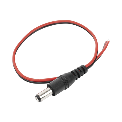 [Nexus:syscom] 1 - Cable con Conector Macho (Pigtail) / Alimentación para Vcc con Puntas Libres / Polarizado / Largo 22 cm (8.66 Pulgadas) / Calibre 22AWG. DC-CORD imagen 1