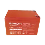 [Nexus:syscom] 1 - Batería de respaldo 12 V   | 12 Ah  |  AGM | Certificada UL94-V0 Retardante a la Flama  | Especial para Seguridad Electrónica | UPS  | Sistemas de Emergencia | Vida útil 5 años | Terminales F1  + Adaptador F2 LK1212FR imagen 1