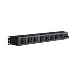 [Nexus:syscom] 4 - PDU Básico Para Distribución de Energía, Con 8 Tomas NEMA 5-15R Traseras y 2 Tomas 5-15R Frontales, 1UR, 15 Amp, 120 Vca PDU15B2F8R imagen 4