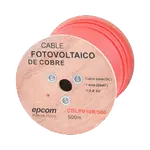 [Nexus:syscom] 1 - Carrete de 500 Metros / Cable Fotovoltaico Rojo  / Material COBRE / 6mm² (10AWG) / 2000 Vcc CBL-PV-10R/500 imagen 1