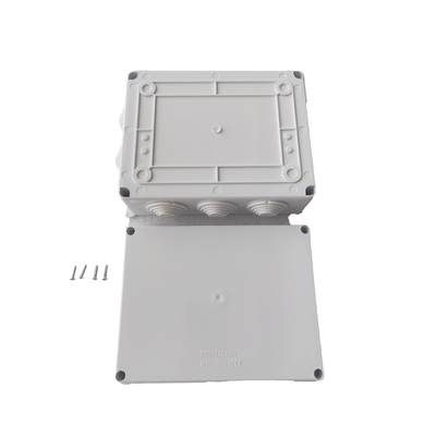 [Nexus:syscom] 3 - Caja de Derivación-Conexión para Exterior IP65 con 10 Entradas / 200 x 155 x 80 mm / Sellado Seguro con Empaque + 4 Tornillos / Resiste Agua, Polvo y Sol Directo LP-WBX-200 imagen 3