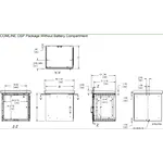 [Nexus:syscom] 4 - Gabinete Para Exterior OSP ComLine de 18 UR, 600 mm de Ancho, 500 mm de Profundidad De Aluminio, Color Gris Claro Con Protección NEMA 4/12/4X/3/3R; IP66 ECL906050P imagen 4