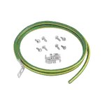 [Nexus:syscom] 4 - Kit de Jumper para Conexión de Gabinete o Rack de Telecomunicaciones a Barra de Tierra Física, 6 AWG, 1.52 m de Largo RGCBNJ660P22 imagen 4