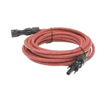 [Nexus:syscom] 1 - Cable Fotovoltaico, 2.5 m, Rojo, Calibre 10 AWG con Terminal MC4-M en Ambos Extremos CBLMC42P5MREDV2 imagen 1