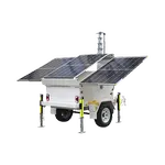 [Nexus:syscom] 3 - Traila / Remolque con Mástil Retráctil de 7.5 m. para Videovigilancia o Iluminación, con Bases para Instalar Paneles Solares y Baterías (No incluidos) PST-VTS-3P imagen 3