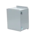 [Nexus:syscom] 3 - Gabinete de Bisagra Continua NEMA 12; IP66 de Uso en Intemperie, 305 x 254 x 203 mm, De Acero, Color Gris A12108CH imagen 3