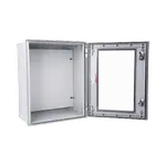 [Nexus:syscom] 4 - Gabinete de Poliéster IP65 Puerta Transparente, Uso en Intemperie (400 x 500 x 200 mm) con Placa Trasera Interior de Plástico (Incluye Chapa y Llave). PST-4050-20PT imagen 4