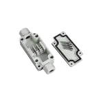 [Nexus:syscom] 1 - Caja de Conexión Exterior con Terminales Intermedias para 3 Líneas (Tornillo simple). Incluye Glándulas. PST-PBT-3P imagen 1