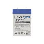 [Nexus:syscom] 2 - Batería de respaldo 6 V | 4.5 Ah | AGM | Especial para Seguridad Electrónica | UPS  | Sistemas de Emergencia  | Vida útil 5 años | Terminales F1  + Adaptador F2 LK4.56 imagen 2