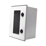 [Nexus:syscom] 1 - Gabinete de Poliéster IP65 Puerta Transparente, Uso en Intemperie (300 x 400 x 200 mm) con Placa Trasera Interior de Plástico (Incluye Chapa y Llave). PST-3040-20PT imagen 1