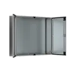 [Nexus:syscom] 1 - Gabinete de Doble Puerta, 1200 x 1200 x 400 mm, de Acero Inoxidable, Cepillado. Protección NEMA 12, IP55, IK10 ADR1201240 imagen 1