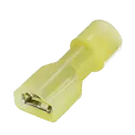 [Nexus:syscom] 1 - Terminal hembra aislada completa / para cables 12-10 AWG / Para baterías con terminal F1 / Paquete de 25 piezas CON-101-3A-03 imagen 1
