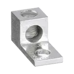 [Nexus:syscom] 1 - Conector Mecánico de Aluminio, de Un Orificio 1/4" y Un Barril, para Cable de 14 a 2 AWG. 1 Pieza LAMA2-14-C imagen 1
