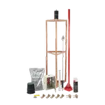 [Nexus:syscom] 1 - Kit Pararrayo con Accesorios para Protección de Diámetro de 300m. KITMASTER05V2 imagen 1