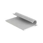 [Nexus:syscom] 1 - Clip Adhesivo Tipo J, Para Cables de Hasta 6.4 mm de Diametro, Uso Interior, Color Gris, Paquete de 100pz AJC25-A-C imagen 1