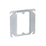 [Nexus:syscom] 1 - Sobretapa Cuadrada de 4" de Acero Galvanizado con realce de 1/4". HUB-771 imagen 1