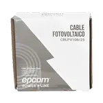 [Nexus:syscom] 2 - Kit de 2 rollos de 25 metros de cable fotovoltaico de cobre, rojo y negro, calibre 10 AWG (6mm²), Tipo PV,  1000/2000 V y 120°C. KIT2CBLPV10RB/25 imagen 2