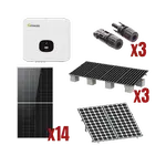 [Nexus:syscom] 1 - Kit Solar Interconexion  / 8kW  220Vca / Inversor GROWATT / Montaje Incluido MIN8000KIT1 imagen 1