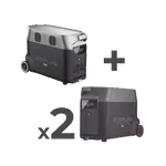 [Nexus:syscom] 1 - Estación de Energía Portátil DELTA PRO 3600Wh Litio LFP / 5 AC 3600W (7200W Pico) / 2 USB-C 200W / Capacidad para Aumentar Respaldo / Cargador de Coche 10A a 12.6V / Conectividad WiFi y Bluetooth (App) / Carga Solar 1600W Ma DLTPRO2BP imagen 1