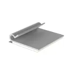 [Nexus:syscom] 3 - Clip Adhesivo Tipo J, Para Cables de Hasta 4.8 mm de Diámetro, Uso Interior, Color Gris, Paquete de 100pz AJC19-A-C imagen 3