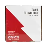 [Nexus:syscom] 1 - Cable Fotovoltaico Rojo / Cobre Estañado / 6 mm² (10 AWG) / 2000V / Rollo 50m / UL 4703 y TUV CBLUT10R/50 imagen 1