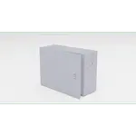 [Nexus:syscom] 1 - Gabinete para instalación de 1 Batería , Fabricado en Lámina Galvanizada, Accesorios para poste (No incluidos) GBP01 imagen 1
