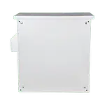 [Nexus:syscom] 2 - Gabinete Ventilado de Acero IP55 Uso en Exterior (593 x 609 x 399 mm) con Placa Trasera Interior Metálica y Compuerta Inferior Atornillable. Incluye Ventilador, Ventilas, filtros, Montaje Rack 19", Terminal de Tierra Física, Chapas y Ll PST-5060-19RAV imagen 2