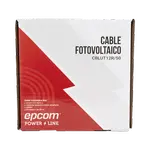 [Nexus:syscom] 1 - Cable Fotovoltaico Rojo/ Cobre Estañado / 4 mm² (12 AWG) / 2000V / Rollo de 50 m / / UL 4703 y TUV CBLUT12R/50 imagen 1