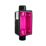 [Nexus:syscom] 1 - Caja Rectangular de 1/2"/ Con Recubrimiento exterior de PVC e interior Purpura. RR-0470-PC imagen 1