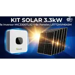 [Nexus:syscom] 1 - Kit Solar Interconexion  / 3kW  220Vca / Inversor GROWATT/ Montaje Incluido MIC3300KIT2 imagen 1
