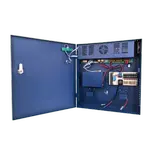 [Nexus:syscom] 1 - Fuente de poder profesional PoE (Power over Ethernet) de 8 puertos con capacidad total de 360W, diseñada específicamente para sistemas de videovigilancia CCTV y control de acceso. EP-360W-POE8P-B imagen 1