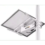 [Nexus:syscom] 1 - Soporte/Montaje para Panel Solar WI-BRKP133 para Postes / Estructura Galvanizada SGCC 2 mm / Ajuste Ángulo 0-75° / Compatible Postes Redondos 76-133 mm y Cuadrados 50-130 mm / Paneles hasta 900 mm Ancho y 35 mm Grosor / Resistente Corrosi&o WIBRKP133 imagen 1