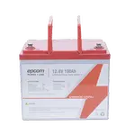 [Nexus:syscom] 1 - Batería de Litio Ciclo Profundo, 12.8 Vcc 100Ah (LiFePO4 de Celdas Cilíndricas) , Solar, Marina, Máximo 100 A de Descarga LI100A12C imagen 1