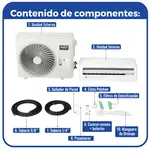 [Nexus:syscom] 4 - Minisplit WiFi Inverter / SEER 17 / 30,000 BTUs ( 2.5 TON ) / R32 / Frío y Calor / 220 Vca / Filtro de Salud / Compatible con Alexa y Google Home. CHI-R32-30K-220 imagen 4