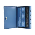 [Nexus:syscom] 1 - Fuente de Poder Profesional HEAVY DUTY @ 20 Amperes / 16 Canales / Hasta 1.25A por Salida / Ajuste Independiente de 11 a 15 Vcc por Salida / Protección Contra Sobrecargas / Filtro de Ruido Especial para Cámaras 4K. XP-16DC-20-4KV imagen 1