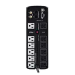 [Nexus:syscom] 3 - UPS de 1500 VA/900 W, Topología Línea Interactiva, Entrada 120 Vca NEMA 5-15P, Tipo Mini Torre, Con 12 Tomas NEMA 5-15R CP1500AVRLCD imagen 3