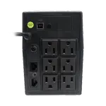 [Nexus:syscom] 3 - UPS 800VA/480 W Pantalla LCD / Línea Interactiva 120Vca / 6 tomas 5-15R (4 Respaldadas) / Regulación de Voltaje / Protección RJ45 LP800LCD imagen 3