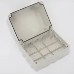 [Nexus:syscom] 3 - Caja Derivación-Conexión de Plástico (190 X 240 X 165 mm) con 12 Glándulas de Goma. Para Instalaciones Comerciales, Residenciales e Industriales. Incluye Tornillería para su Tapa. Funciona También como Registro. PST-1924-1ER imagen 3