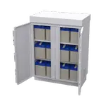 [Nexus:syscom] 2 - Gabinete de Lámina Galvanizada para  Baterías (Hasta 12 Baterías PL110D12) y Equipo de Comunicación. EFCB091206W imagen 2