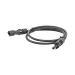 [Nexus:syscom] 1 - Cable Fotovoltaico 1 m, Negro, Calibre 10 AWG con Terminales MC4 en Ambos Extremos CBLMC41MBLK imagen 1