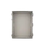 [Nexus:syscom] 5 - Gabinete Plástico ABS, Puerta Transparente, Uso en Intemperie (350 x 460 x 160 mm) Cierre por Broches Inoxidables y Permite Cerrado con Candado y Llave (Perno 5mm) No Incluido PST-3546-16ET imagen 5