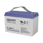 [Nexus:syscom] 1 - Acumulador EPCOM 12V, 100Ah Tecnología VRLA AGM Ciclo Profundo para Aplicaciones Fotovoltaicas terminales tipo M6 ( HEX ) PL-100-D12 imagen 1