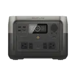 [Nexus:syscom] 1 - EcoFlow River 2 Max | Estación de Energía Portátil 512Wh Litio LFP / 4 AC 500 W (Max. 1000W) / 1 USB-C 100W / 3 USB -A 12W / Cargador de Coche 8A a 12 o 24V / Conectividad WiFi y Bluetooth (App) / Carga Solar 220W Max. EFR610 imagen 1