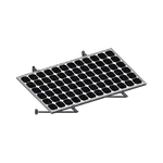 [Nexus:syscom] 1 - Montaje Para Módulos Solares En Muro Con Espesor De 35-40mm, Riel 1400mm PSWM1400 imagen 1