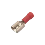 [Nexus:syscom] 1 - Terminal tipo hembra aislada 0.250 / 22 - 16 AWG / Rojo / Para baterías con teminal F1 / Paquete de 25 piezas. AE51231 imagen 1