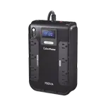 [Nexus:syscom] 1 - UPS de 750 VA/420 W, Topología Standby, Entrada 120 Vca NEMA 5-15P, Tipo Gabinete Compacto, Con 8 Tomas NEMA 5-15R CP750LCD imagen 1
