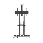 [Nexus:syscom] 1 - Soporte de Pantalla con Ruedas / Compatible con Monitores de 55"a 90" / Base para Colocar Accesorios Adicionales / Vesa 200*200 - 800*500/ Carga máxima: 90.9Kg (200Lbs) AVA1800-70-1PNB imagen 1