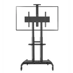 [Nexus:syscom] 2 - Soporte de Pantalla con Ruedas / Compatible con Monitores de 55"a 90" / Base para Colocar Accesorios Adicionales / Vesa 200*200 - 800*500/ Carga máxima: 90.9Kg (200Lbs) AVA1800-70-1PNB imagen 2