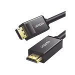 [Nexus:syscom] 1 - Cable DP Macho a HDMI Macho / Longitud 3 Metros (9.84 Pies) / Soporta 4K@30Hz / Soporta 3D / Cobre EstaÑado 28AWG / Blindaje Interno MÚltiple / TransmisiÓn Unidireccional / BotÓn de LiberaciÓn / Chip de Última GeneraciÓn 10203 imagen 1